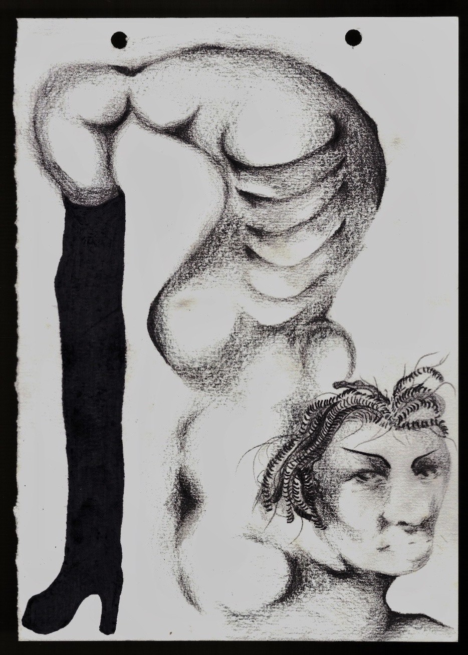 Sem Título. 15cm x 21cm. Lápis-de-Cor s/ papel 110g. madu peruzzo. 2025